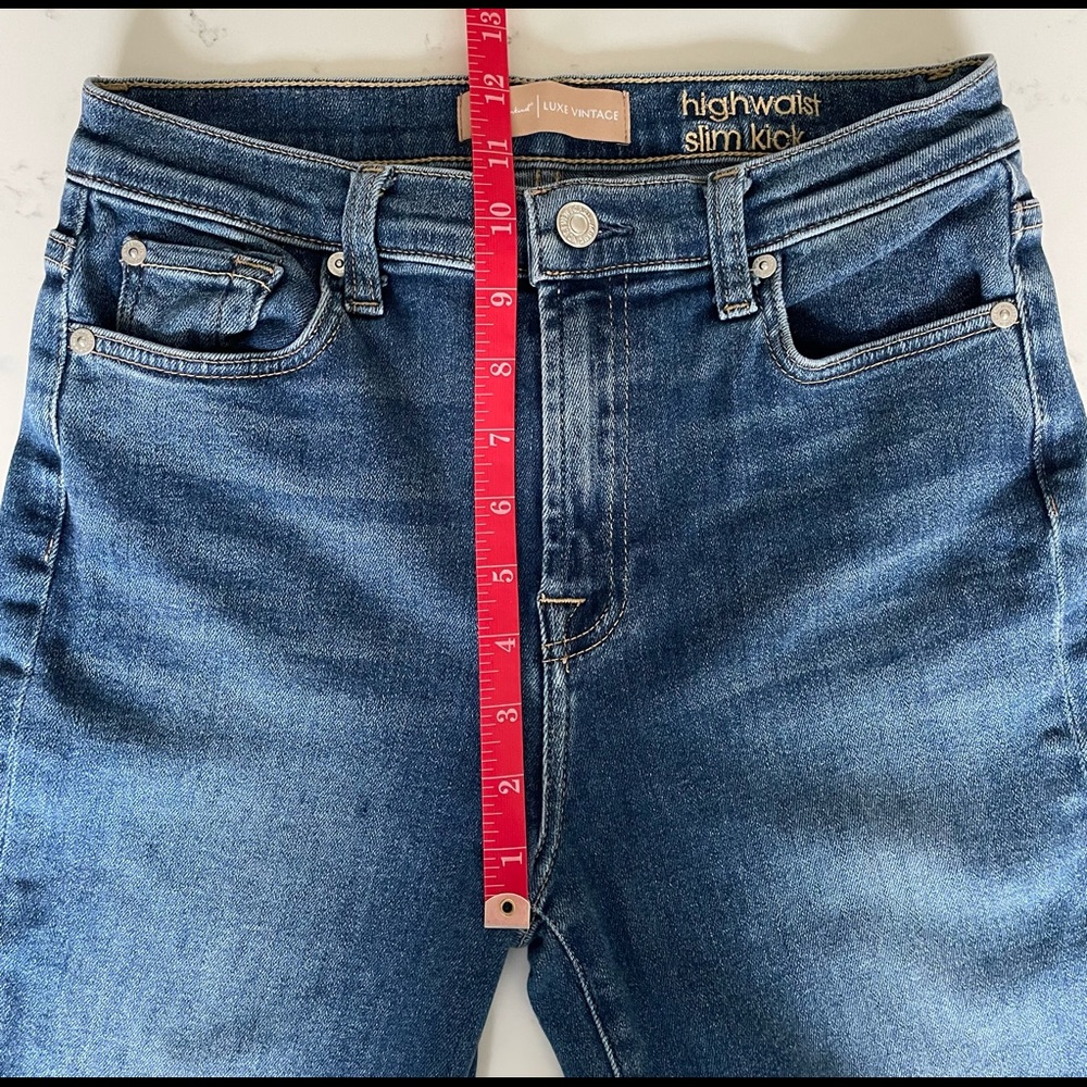 Seven For All Mankind/ HighWaist SlimKick/Size 27/Excellent Condition/Worn 1X